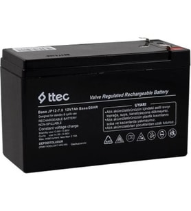 12V 7 AH Base Kuru Bakımsız Akü