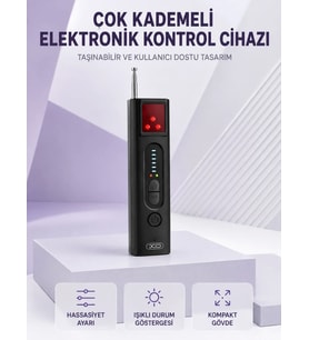 Taşınabilir Elektronik Kontrol Cihazı Ayarlanabilir Hassasiyetli Kompakt Tasarım