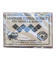 Baskılı Kraft Oto Araç Araba Paspas Kağıdı - 35x50 Cm. - 50 Adetlik 1 Paket