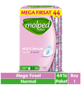 Molped Anatomik Normal Ped Mega Fırsat 44 Adet