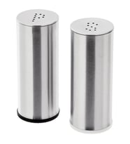 IKEA PLATS paslanmaz çelik 7 cm tuzluk-karabiberlik 2 parça