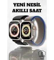 49mm Ekranlı, Kan Basıncı Ve Adımsayar Özellikli Bluetooth Akıllı Saat
