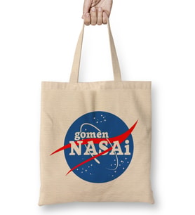 Nasa Gomen Nasai Bez Çanta Uzun Saplı