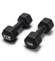 XTR Fitness Vinyl Neoprene Dambıl Seti  X 2 Adet (5 kg)