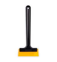 Uzun Saplı Silikon Çekçek Ragle Cam Filmi Çekme Uygulama Aparatı 80A 13x33cm Siyah Sarı