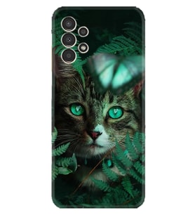 Samsung Galaxy M14 Kılıf Resimli Desenli Baskılı Silikon Blue Butterflys 1350