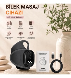 Auhma AMG40 Şarj edilebilir Akıllı Isıtmalı Masaj Aleti 3 Kademeli Titreşim & 5