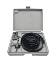 Fixonic B.H.D BHD00264 Buat (Panç) Açma Seti 8 Parça (64-76-89-102-127mm) (Siyah)