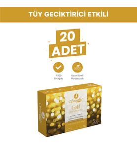 Smoothly Gold Kalıp Ağda 500 g. x 20 adet Pudralı Kalıp Ağda