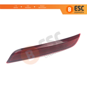 VW Polo 2015-2017 için Arka Tampon Reflektörü SOL 6C0945105B