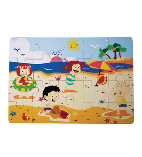 CS-1282 YAZ AHŞAP YER PUZZLE