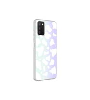 Samsung Galaxy A03S Uyumlu Kılıf Zore M-Blue Desenli Kapak