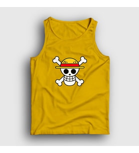 Presmono Unisex Sarı Logo Anime One Piece Atlet 135668tt (Sarı)