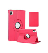 Xiaomi Mi Pad 5 Uyumlu Fuchsia Dönebilen Standlı Kılıf (Koyu Pembe)