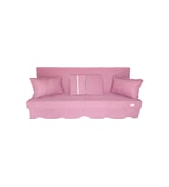 MİRZADE SOFA SOFT KUMAŞ TENTESİZ 28 DNS SÜNGER  SALINCAK MİNDERİ-sofa salıncak pembe