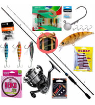 Daiwa İdeal Başlangıç Hazır LRF Olta Seti (Sürpriz Hediyeli)