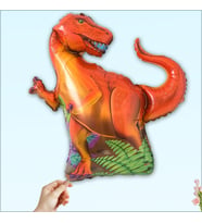 Jurassic Dinozor Folyo Balon, 90 cm x 76 cm (STD)