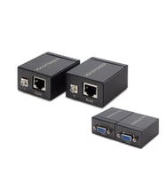 Vga Rj45 Extender Görüntü Aktarim Seti 60 M HDX1285