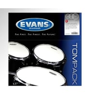 Evans ETPG1CLRS G1 Clear Tom Deri Seti (Standart - 12-13-16)
