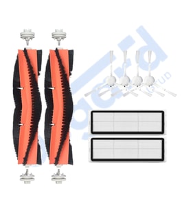 Xiaomi 1C,2C,Mop 2 Uyumlu 2 Ana Fırça 4 Yan Fırça 2 Filtre PKT-iasgf0000017