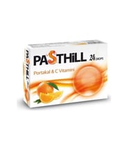 Pasthill Portakal 24 Adet Boğaz Pastil