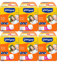 Canped Emici Külot Hasta Bezi S-Küçük Small 54 Adet (6PK*9)