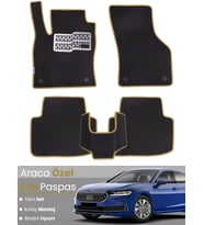SKODA SUPER B (2024-2025)Uyumlu EVA Paspas Tam Set–Oto Paspas,Araca Özel,Kolay Montaj