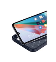 Oppo A38 Kılıf Auto Focus Karbon Kapak - Lacivert