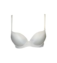 Le Jardin 7033-B Destekli-Balenli Micro Kaplı Sütyen (Beyaz)