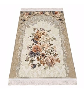 Lüks Hürrem Astarlı Seccade Kahve 70 x 117 cm - 1040 gr