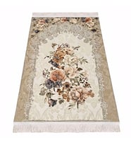Lüks Hürrem Astarlı Seccade Kahve 70 x 117 cm - 1040 gr