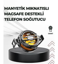 Telefon Soğutucu  Led Işık Efektli  Power Atlı  Sessiz Ve Taşınabilir Model