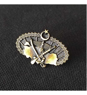 Jandarma Harici Elbise Için Özel Kuvvetler Metal Bröve, Standart Ölçü, (Çok Renkli)