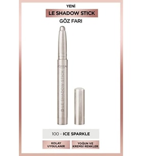 L'Oréal Paris Le Shadow Stick Göz Farı - 100 Ice Sparkle