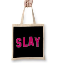Slay Slogan Bez Çanta Uzun Saplı