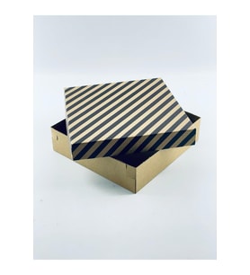 23x23x6 Hediyelik Kutu Kraft Kutu Karton Kutu YIlbaşı Kutusu Pasta Kutusu Kargo Kutusu (10 ADET)