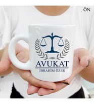 Avukat Renkli Tasarımlar ve Dekoratif Kişiye Özel Kupa Bardaklar