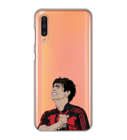 Samsung Galaxy A50 - A30S - A50S Uyumlu Kaka Leite Futbol Tasarımlı Şeffaf Telefon Kılıfı