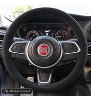 Fiat Fiorino Direksiyon Kılıfı Alcantara Süet Monza Black Serisi Siyah 2022-2026