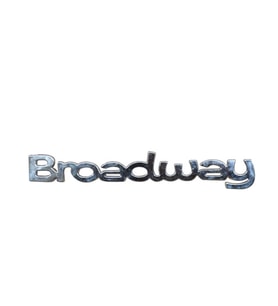 Renault Broadway Bağaj Yazısı