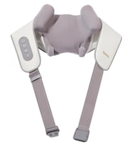 Breo N5 Mini Boyun ve sırt Masaj Aleti - Isıtmalı, Shiatsu Teknolojili ve Taşınabilir Kas Rahatlatıcı (Krem)