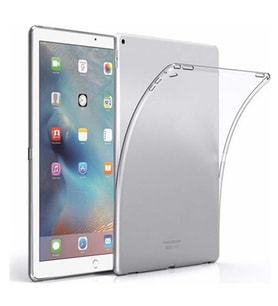Apple iPad Air / Air 2 / 5 ve 6 Nesil Uyumlu Şeffaf Silikon Tablet Kılıfı