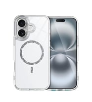 Newface Apple iPhone 16 Plus Live Diamond Magsafe Kapak - Şeffaf