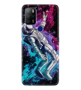 Omix X300 X500 X400 X600 X700 Kılıf Desemli Silikon Astronot Signs 1753