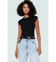 Yazlık Kolsuz Fitted Bluz %98 Viskoz %2 Elastan Nefes Alan Kumaş Günlük Kullanım İçin (Siyah)