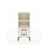 Arges Komodin 2 Raflı 2 Çekmeceli 44x30x96 Aytaşı-Aytaşı