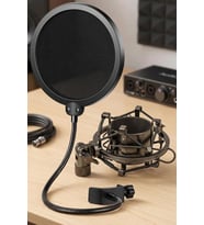 Lastvoice PS-01SHX Stüdyo Çift Katman Pop Filtre + Shock Mount