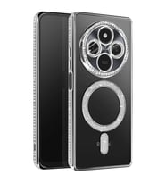 Xiaomi Redmi 14c Joke Simli Magneticsafe Kılıf - Gümüş