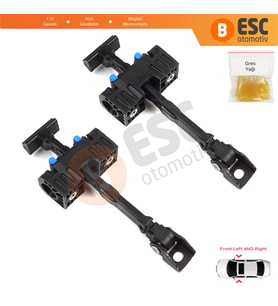VW Amarok MK1 2H S1 S6 S7 2010-2024 4-Kapı 2H0837249 İçin 2 EA Ön Sağ ve Sol Kapı Gergi Yayı