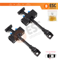 VW Amarok MK1 2H S1 S6 S7 2010-2024 4-Kapı 2H0837249 İçin 2 EA Ön Sağ ve Sol Kapı Gergi Yayı